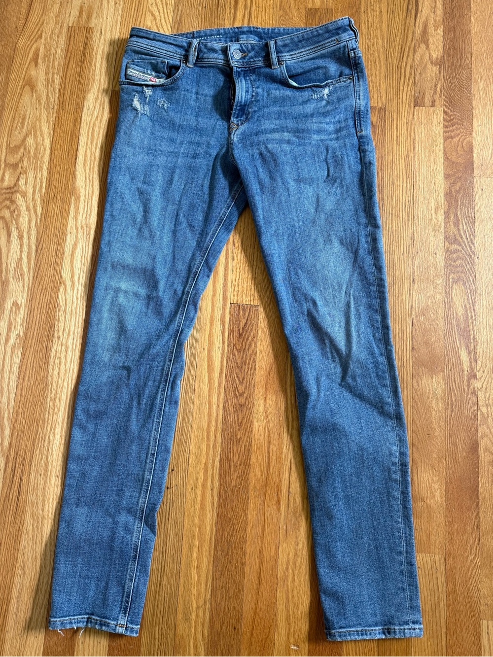 Diesel-1979 5-pocket- Medium Blue Wash